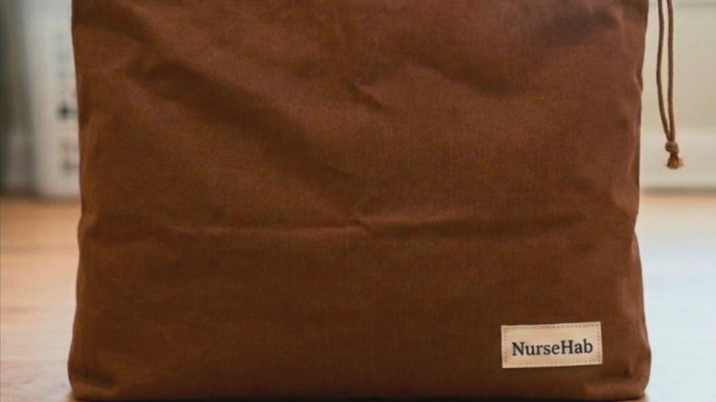 NurseHab laundry bag with logo
